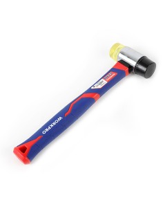 Martillo de nylon con mango de fibra de vidrio. workpro 2