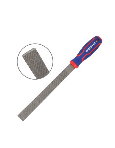 Escofinas 200mm, juego 3 piezas. workpro