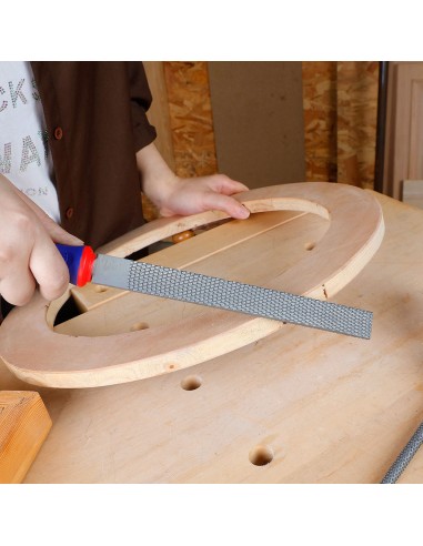 Escofinas 200mm, juego 3 piezas. workpro