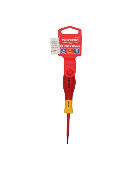 Destornillador phillips aislado vde ph0 x 60 mm