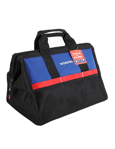 Bolsa de herramientas c/cremallera 32x21x23cm. workpro