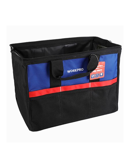 Bolsa de herramientas c/cremallera 32x21x23cm. workpro
