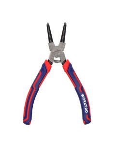 Alicates curvados arandelas, retencion exterior, 180 mm