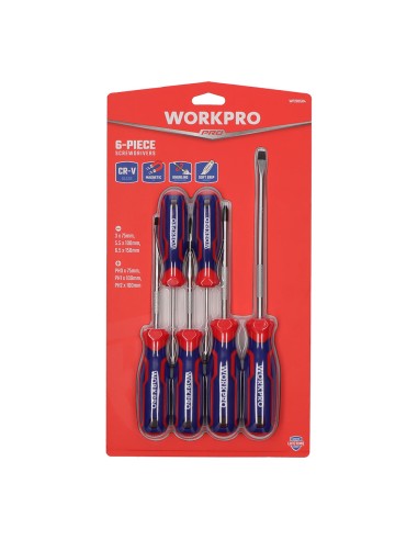 Destornillador, 6 piezas
