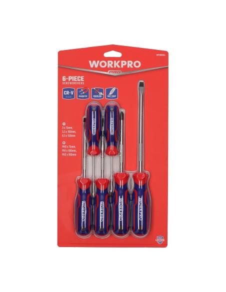 Destornillador, 6 piezas