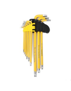 Llaves torx largas de seguridad, juego de 9 piezas 2