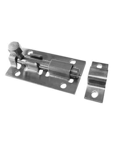 Pasador cerrojo moderno 100mm cromado