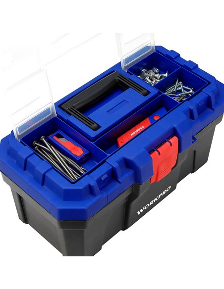 Caja de herramientas 41x23x20,5cm. workpro