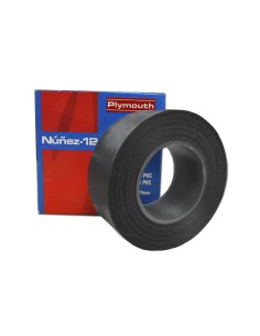 Cinta aislante negra 10 m x 19 mm