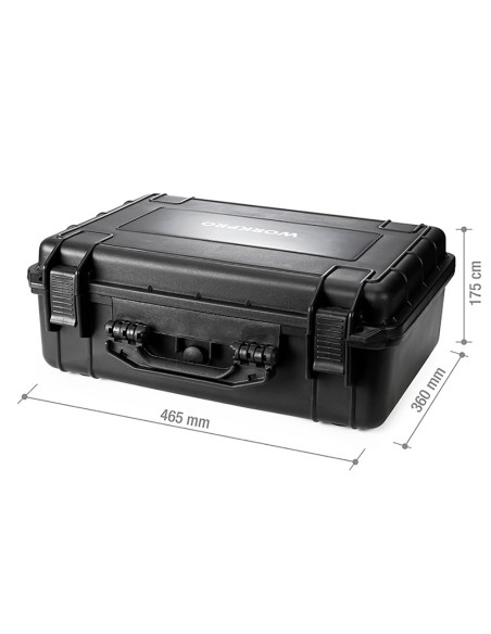 Maleta estanca antichoque 46,5x36x17,5cm. workpro