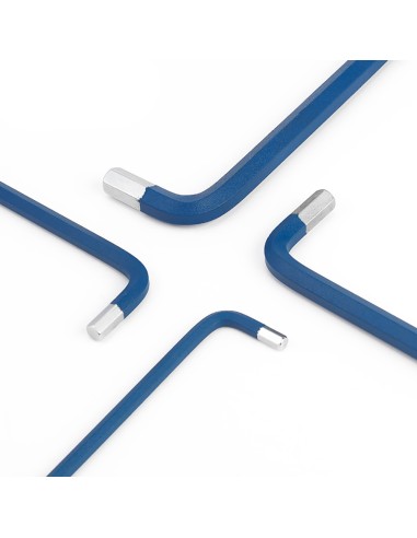 Llaves allen largas, juego 9 piezas, (métrico)