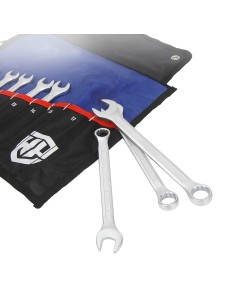 Llaves fijas combinadas, juego 9 piezas. workpro 2