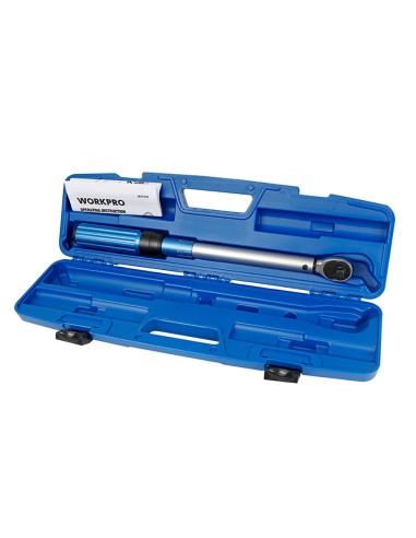 Llave dinamométrica de 1/4 ". workpro