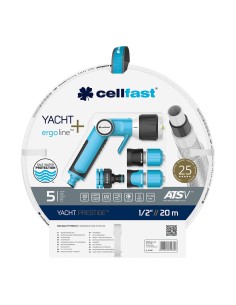 Kit manguera de jardin yacht 20 m (1/2" 12.5 mm)