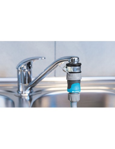 Conector a grifo sin rosca multifuncional ideal