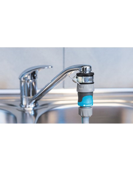 Conector a grifo sin rosca multifuncional ideal