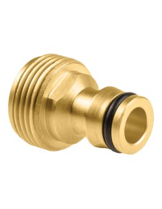 Conector roscado macho laton brass 3/4"