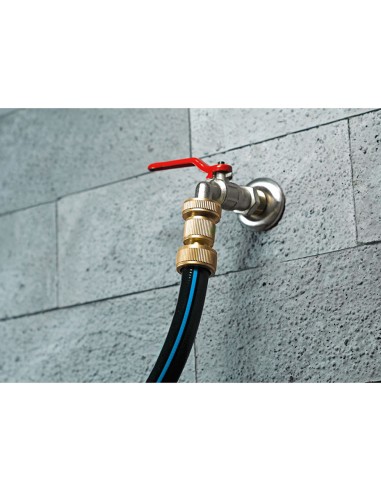 Conector rápido manguera 3/4" latón brass