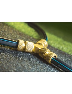 Conector de 3 vias latón brass 2