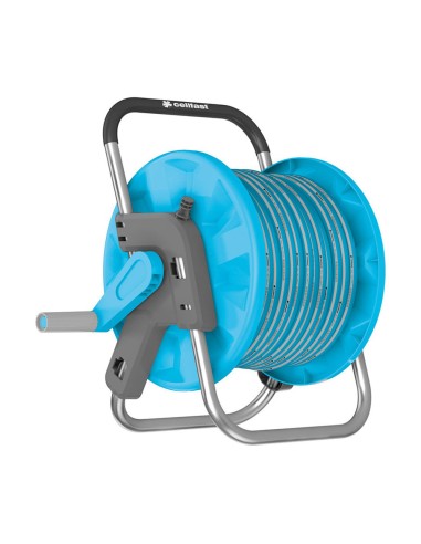 Kit portamangueras equipado con 20 m de manguera aluplus