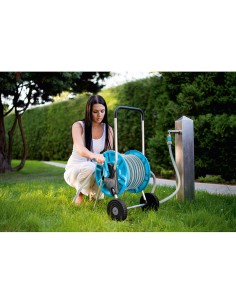 Set de conexión rápida para carros portamengueras cellfast 2