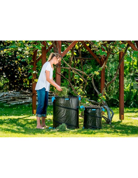 Cubo plegable de jardin de 56 l pop up cellfast