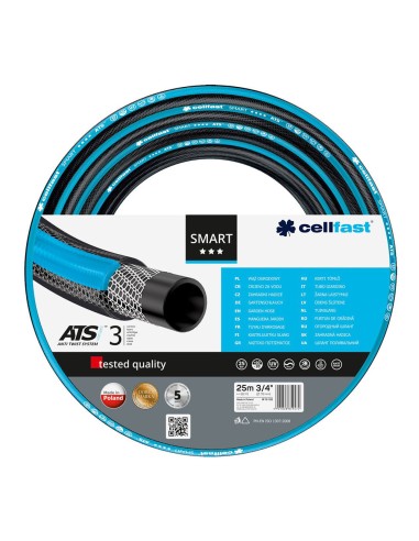 Manguera de riego smart 25 m (3/4" 19 mm)