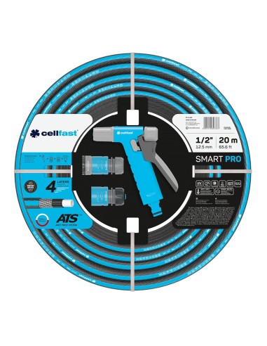 Kit manguera de jardín smart pro 20 m (1/2" 12.5 mm)