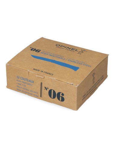 Navaja acero inoxidable nº 6, hoja de 7 cm