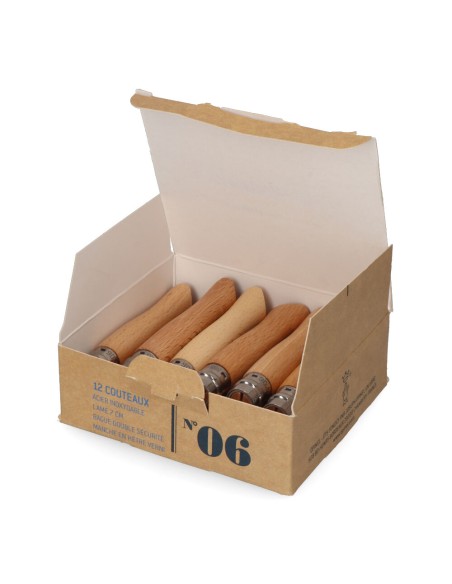 Navaja acero inoxidable nº 6, hoja de 7 cm