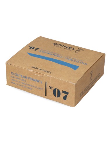 Navaja acero inoxidable nº 7, hoja de 8 cm