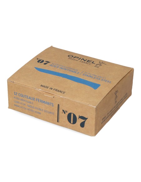 Navaja acero inoxidable nº 7, hoja de 8 cm