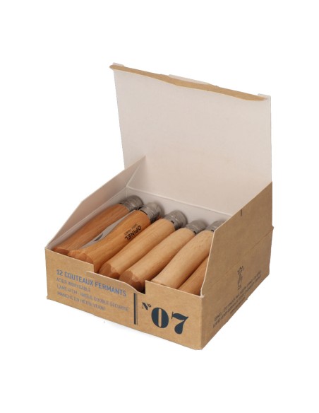 Navaja acero inoxidable nº 7, hoja de 8 cm