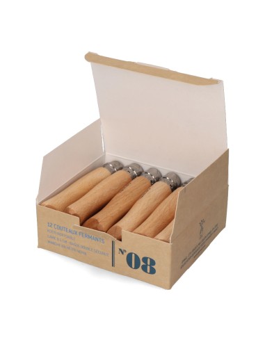 Navaja acero inoxidable nº 8, hoja de 8,5 cm