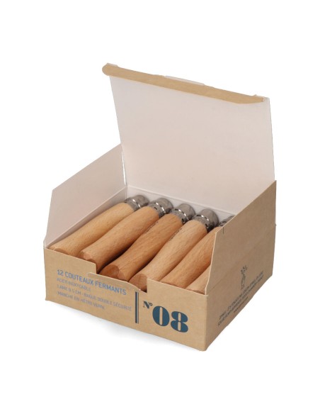 Navaja acero inoxidable nº 8, hoja de 8,5 cm