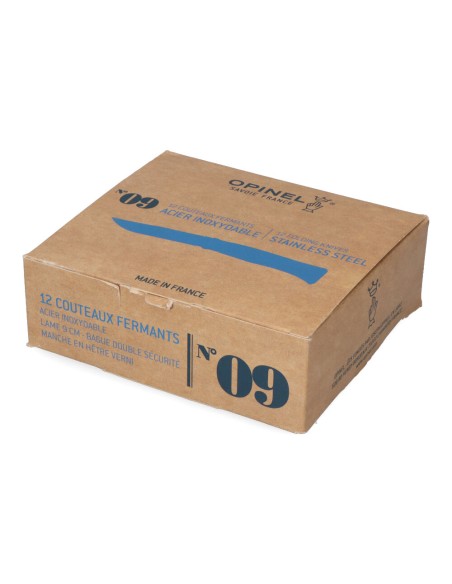 Navaja acero inoxidable nº 9, hoja de 9 cm