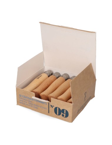 Navaja acero inoxidable nº 9, hoja de 9 cm