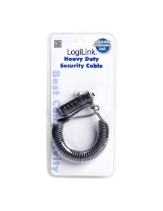 Cable antirrobo para portatil con combinacion 4 cifras negro logilink 2