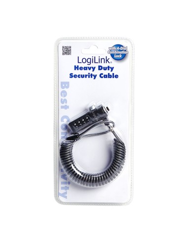 Cable antirrobo para portatil con combinacion 4...