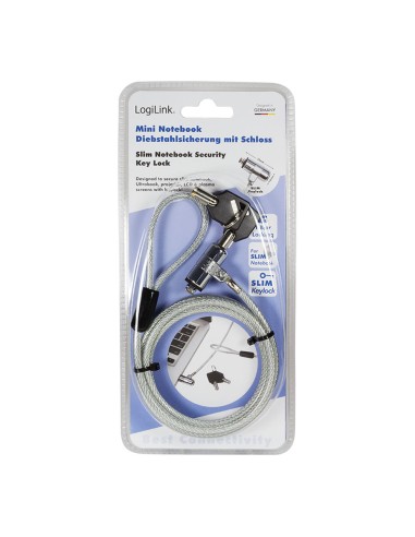 Cable antirrobo para portatil ultrafino con 2...