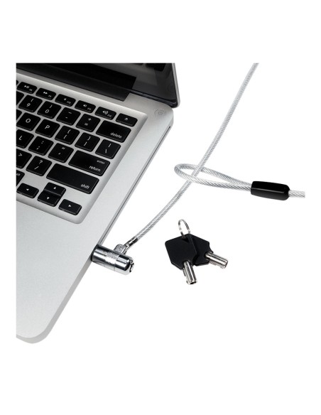 Cable antirrobo para portatil ultrafino con 2 llaves logilink