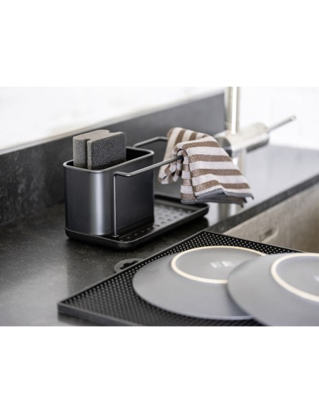 Organizador de fregadero orio, negro 55078100 wenko