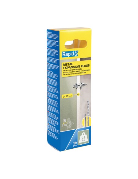 Taco de expansión metálico ø8x32 tornillo m4x40(bolsa 10 unid)