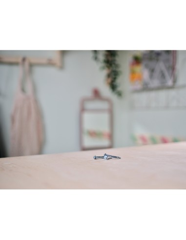 Taco de expansión metálico ø8x46 tornillo m4x55...