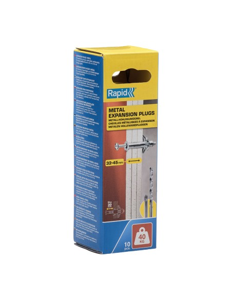 Taco de expansión metálico ø11x80 tornillo m5x89 (bolsa 10 unid)