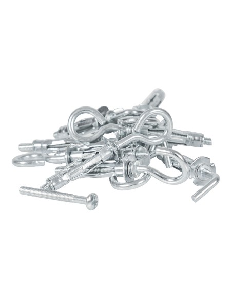 Taco de expansión metálico ø8x32 tornillo ø4 (bolsa 12 unid)