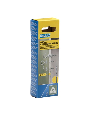 Taco de expansión metálico ø8x32 tornillo ø4...