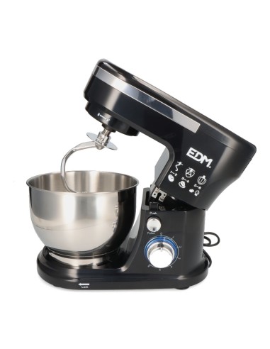 Batidora amasadora 1000w con bol de acero...