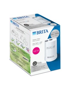Cartucho de recambio filtro de agua 600l filtro on tap v-mf p1-reduce bacterias 1052398 brita 2
