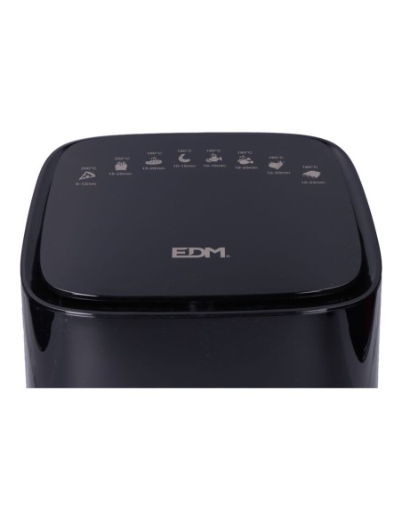 Freidora de aire 5l con pantalla led edm